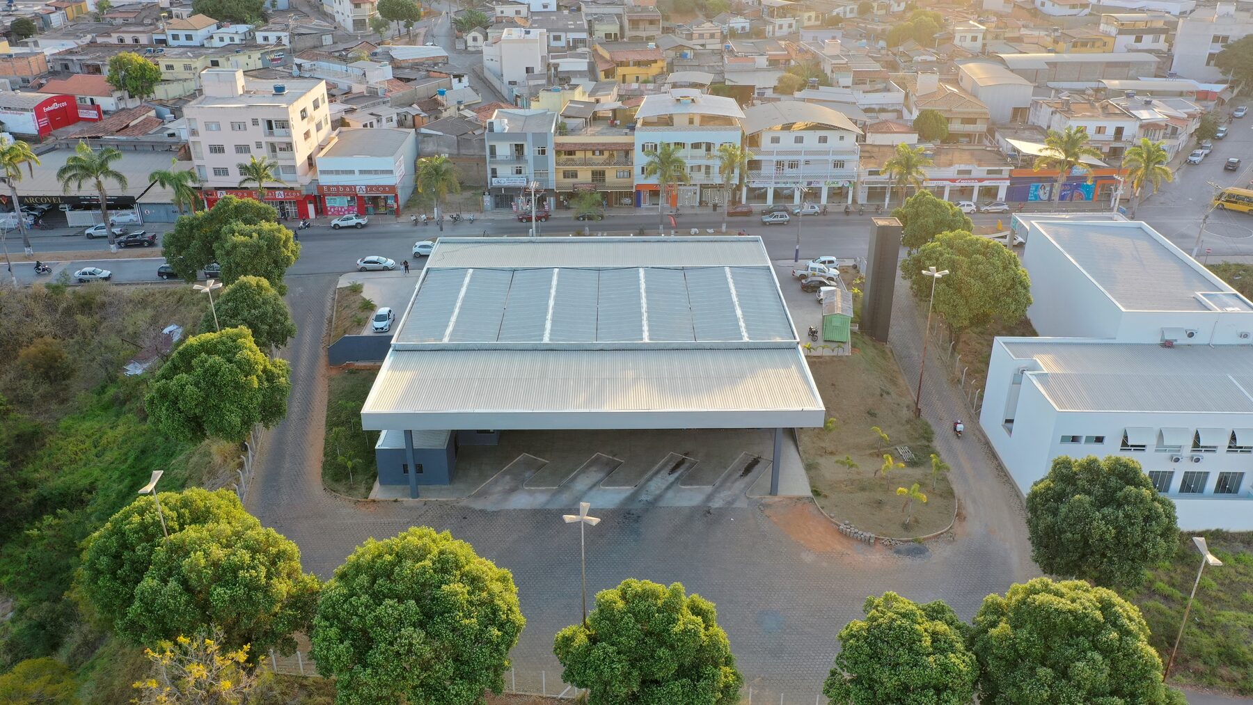 Rodoviária de Arcos — obra LBD Engenharia